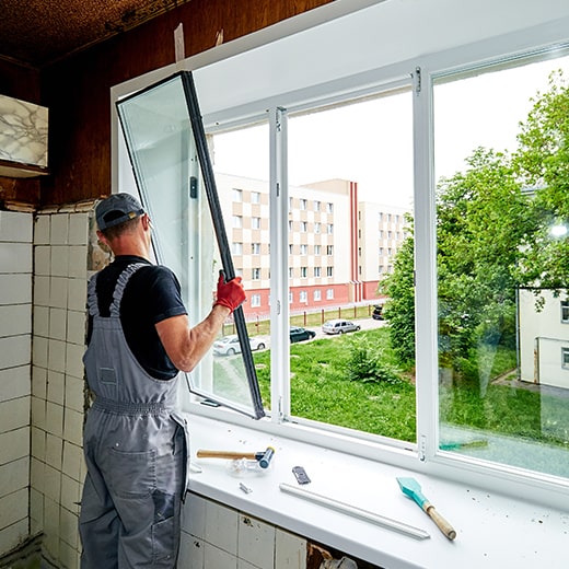 Emergency window repair & replacement services